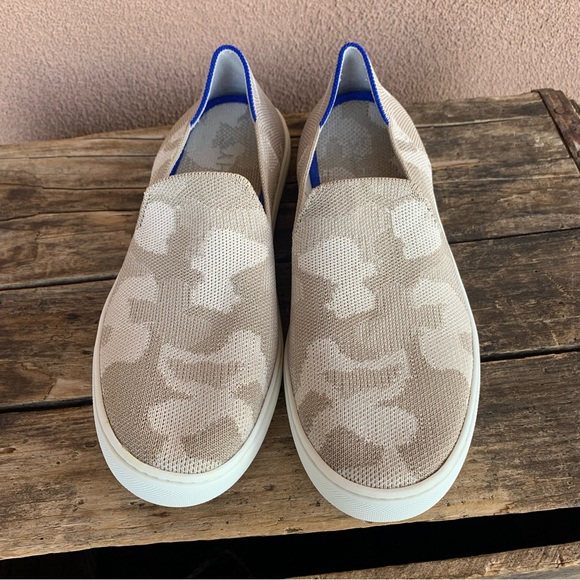 Rothy’s Sand Camo Original Slip-On Sneaker - Picture 3 of 12